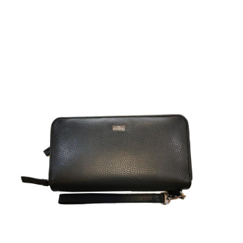 Pochette da Polso Interno a Soffietto John Richmond Black  Valigeria.it