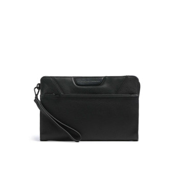Pochette da polso piatta Porsche Design Roadster Levo Nero