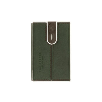 Porta Carte Credito Doppio The Bridge Verde  Valigeria.it
