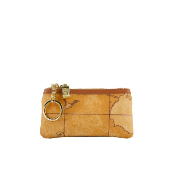 Porta Chiavi Busta con Cerniera  Alviero Martini 1^Classe Geo Classic  CW25560000010-Naturale