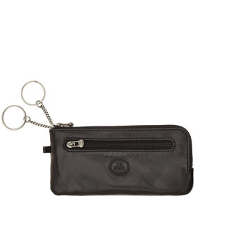 Porta Chiavi Busta The Bridge Nero Rutenio  Valigeria.it