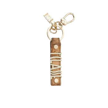 Porta Chiavi Logo 1A CLASSE Alviero Martini Naturale  Valigeria.it