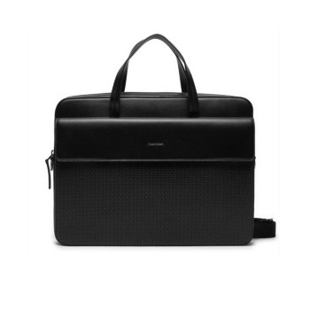 Porta Computer Due Manici Calvin Klein Black  Valigeria.it