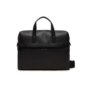 Porta Computer Due Manici con Tracolla Calvin Klein Black  Valigeria.it