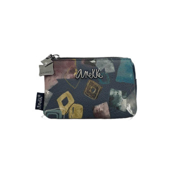 Piccola pelletteria porta monete monedero sintetico Anekke Evolution Multicolor