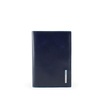 Porta Passaporto Piquadro Blue Square Blu2 PP5255B2R  Valigeria.it
