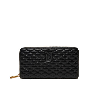 Portafoglio Donna Grande Achala Liu Jo AF4184E002222222 Nero Valigeria-it