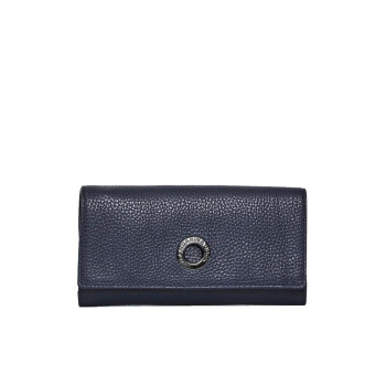 Portafoglio donna orizzontale con patta grande Mellow Mandarina Duck Dress Blue