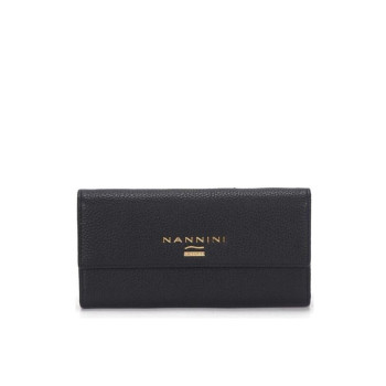 Portafoglio Donna Grande Wallis Nannini Nero  Valigeria.it