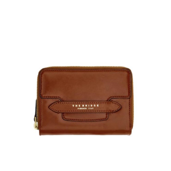 Portafoglio Donna Lucrezia RFID The Bridge MarroneOro  Valigeria.it