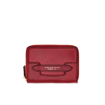 Portafoglio Donna Lucrezia RFID The Bridge Rosso RibesOro  Valigeria.it