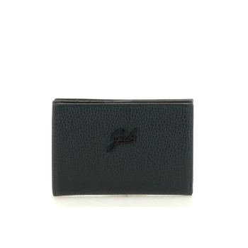 Portafoglio donna cerniera con patta piccolo Bull black Gabs Gmoney Abete