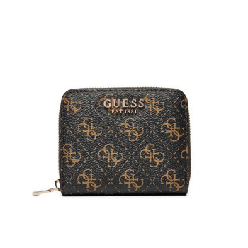 Portafoglio Donna Piccolo Erica Slg Guess Brown Logo  Valigeria.it