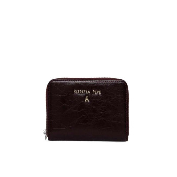Portafoglio Donna  Piccolo Patrizia Pepe Dark Plum  Valigeria.it