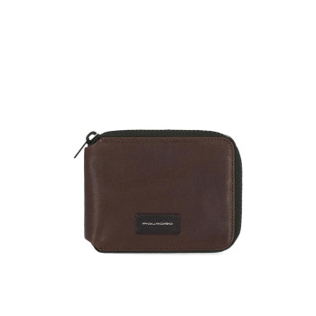 Portafoglio Uomo con Zip Harper Testa Moro  Valigeria.itPortafoglio Uomo con Zip Harper Testa Moro  Valigeria.it