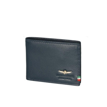 Portafoglio Uomo Flag Aeronautica Militare Blu  Valigeria.it