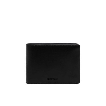 Portafoglio Uomo Orizzontale con Patta Calvin Klein Black  Valigeria.it