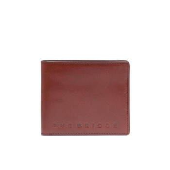 Portafoglio uomo orizzontale semplice The Bridge 014055011A-Marrone Valigeria-it 