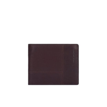 Portafoglio Uomo Porta Documenti Piquadro Marrone  Valigeria.it