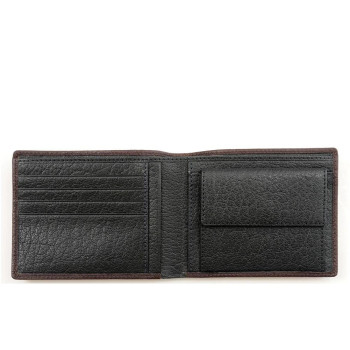 Portafoglio Uomo Semplice Spalding&Bros Testa Moro  Valigeria.it