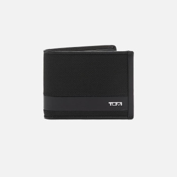 Portafoglio uomo orizzotale con soffietto removibile Tumi Alpha Slg Black