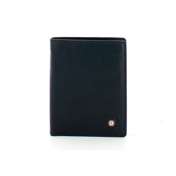 portafoglio verticale nero