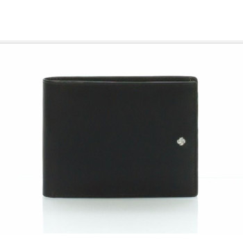 Portafoglio uomo in pelle | Samsonite Classic SLG | 40N006-Nero