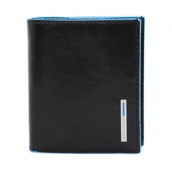 Porta carte di credito Piquadro | pelle | Linea Blue Square | PP1518B2-Nero