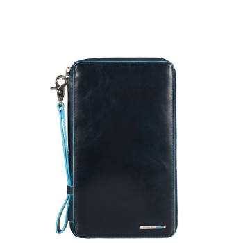 Porta documenti da viaggio Piquadro | Pochette Removibile | Linea Blue Square | PP3246B2-Blu2