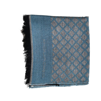 Sciarpa Uomo Misto Shawl 50x180 Piquadro Blu  Valigeria.it