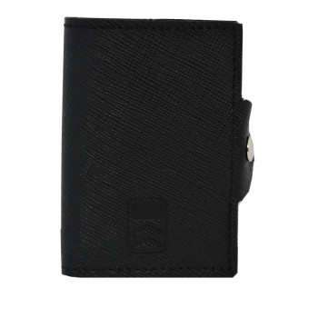 Porta Carte di Credito a Libro | Slide Rfid | SLIDESAFF-Nero