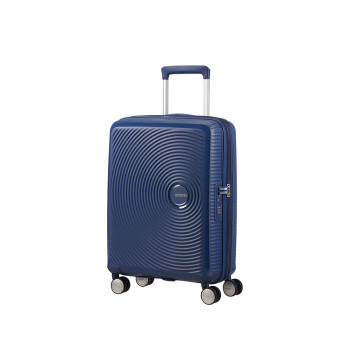 Trolley Cabina 55 Cm Spinner 4 Ruote Espandibile | American Tourister Soundbox | 32G001-Midnight Navy