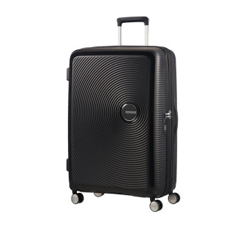 Trolley Grande 77 Cm Spinner 4 Ruote Espandibile | American Tourister Soundbox | 32G003-Bass Black
