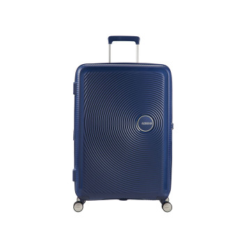 Trolley Medio 67 Cm Spinner 4 Ruote Espandibile | American Tourister Soundbox | 32G002-Midnight Navy