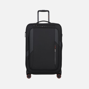 Trolley mobido 67cm 4 ruote medio espandibile Samsonite Glazed Black
