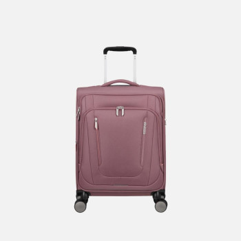 Trolley morbido 55cm 4 ruote cabina espandibile American Tourister Wanderlite Galactic Mauve