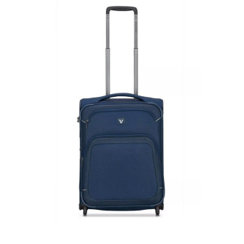 Trolley morbido 55cm 2 ruote cabina espandibile Roncato Valigeria Gateway Blu