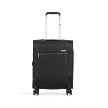 Trolley morbido 55cm 4 ruote cabina espandibile Samsonite Base Breeze Black