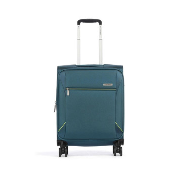 Trolley morbido 55cm 4 ruote cabina espandibile Samsonite Base Breeze Petrol Blue