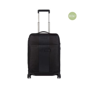 Trolley Morbido Cabina Ultra Slim Brief2 Piquadro Nero  Valigeria.it