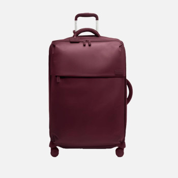 Trolley morbido 70cm 4 ruote grande Lipault Plume Bordeaux