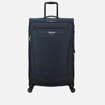 Trolley morbido 80cm 4 ruote maxi espandibile American Tourister Summerride Navy