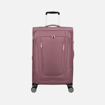 Trolley morbido 68cm 4 ruote medio espandibile American Tourister Wanderlite Galactic Mauve