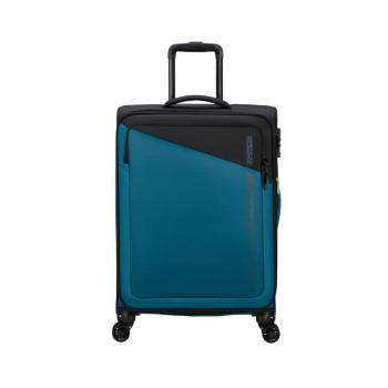 Trolley morbido medio Daring Dash American Tourister MF7002-Black Yellow Valigeria-it