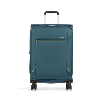 Trolley morbido 67cm 4 ruote medio espandibile Samsonite Base Breeze Petrol Blue