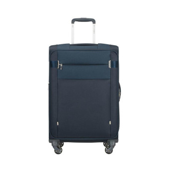 Trolley morbido 66cm 4 ruote medio espandibile Samsonite Citybeat Navy Blue