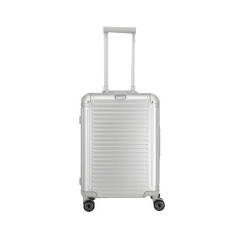 Trolley Rigido Alluminio Cabina New Next Travelite Silver  Valigeria.it