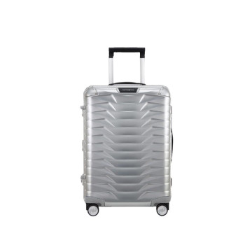 Trolley Rigido Cabina Proxis Alu Samsonite Aluminium  Valigeria.it