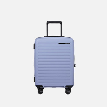 Trolley rigido 55cm 4 ruote cabina espandibile Samsonite Restackd Lavender