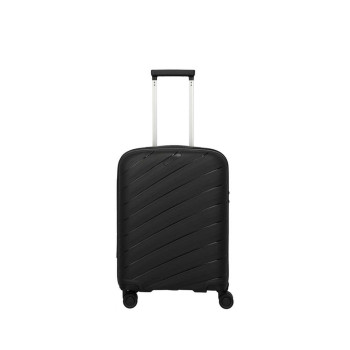 Trolley rigido 55cm 4 ruote cabina Travelite Burano Black